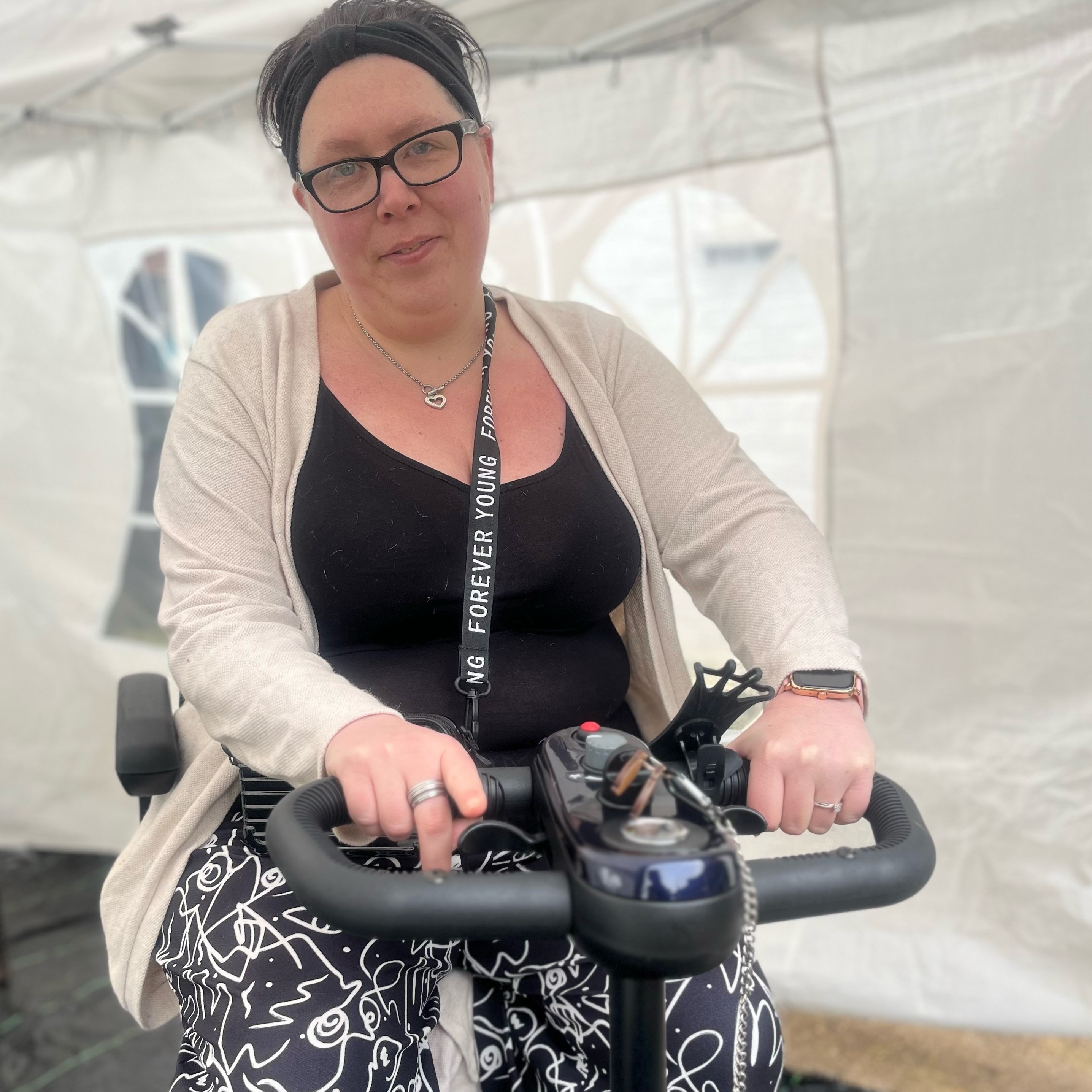 Mobility scooter Barchester Charitable Foundation